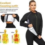 Women's Sauna Sweat Suit for Gym Workouts