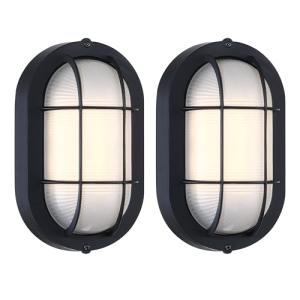 Dimmable LED Outdoor Sauna Wall Lights - 2-Pack