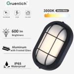 Dimmable LED Outdoor Sauna Wall Lights - 2-Pack