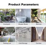 Black Nautical Bulkhead Light for Saunas