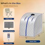 SereneLife Portable Infrared Home Sauna Tent