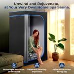 SereneLife Portable Infrared Steam Sauna Tent