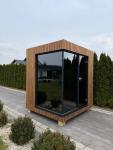 Custom Outdoor Sauna Made from Sustainable Materials
