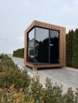 Custom Outdoor Sauna Made from Sustainable Materials