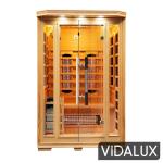 Vidalux 2-Person Hybrid Sauna with Infrared Heat