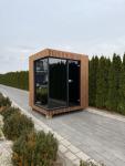 Custom Outdoor Sauna Made from Sustainable Materials
