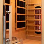 Vidalux 2-Person Hybrid Sauna with Infrared Heat