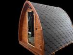 Wood-Fired Harvia Electric Heater Sauna Pod