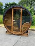 Luxury 160cm Sauna for 4 with Panoramic Window