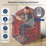 Portable Infrared Home Sauna Tent with Chair