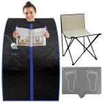 Portable Infrared Home Sauna Tent for One Person