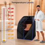 Portable Infrared Home Sauna Tent for One Person