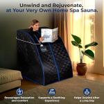 Portable Infrared Home Sauna Tent for One Person