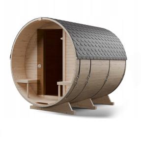 2.4m Outdoor Garden Barrel or Cube Sauna