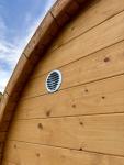 Outdoor Wood-Fired Barrel Sauna for 4-6 People