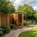 WIDO 2-Person Cedar Barrel Outdoor Sauna