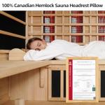 Amocane Comfortable Sauna Headrest Pillow - S-Shape Design