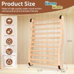 Ergonomic S-Shaped Sauna Backrest with Non-Slip Pads