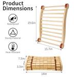 Infrared Sauna Kit with Backrest and Headrest