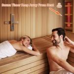 Foxyoo Infrared Sauna Timer and Hourglass Decor