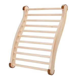 Wiiyita Wooden Sauna Backrest with S-Shape Design