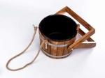 Wooden Sauna Bucket for Indoor and Outdoor Use