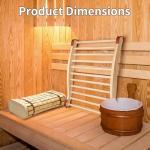 Infrared Sauna Kit with Backrest and Headrest