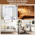 Natural Pine Sauna Backrest with Non-Slip Pads