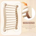 Wiiyita Wooden Sauna Backrest with S-Shape Design