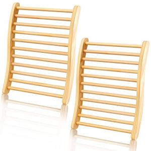 Mudder Sauna Backrest - 2 Pack Ergonomic Cedar