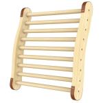 Ergonomic Wooden Sauna Backrest for Comfort