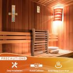 Foxyoo 15-Minute Sauna Sand Timer in Cedar