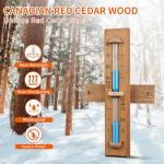 Foxyoo 15-Minute Sauna Sand Timer in Cedar