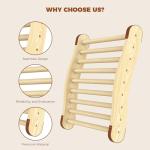 Ergonomic Wooden Sauna Backrest for Comfort