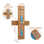 Foxyoo 15-Minute Sauna Sand Timer in Cedar