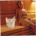 HoveeLuty Plastic Sauna Bucket and Ladle Set