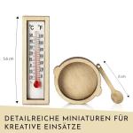 Nordstern Mini Sauna Decoration Set of 3