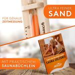 Alpenhauch 15-Minute Natural Wood Sauna Timer