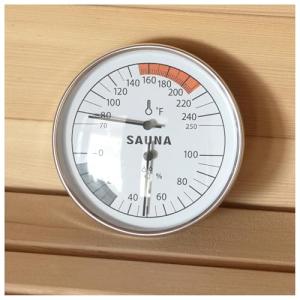 Amocane 2-in-1 Sauna Thermometer and Hygrometer