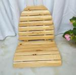Foldable Sauna Backrest with Non-Slip Pads