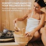 Navaris Large Heat-Resistant Sauna Essential Oil Cup