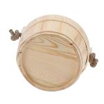 Restokki 6L Wooden Sauna Bucket for Spa Use