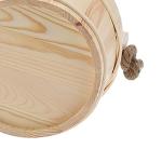 Restokki 6L Wooden Sauna Bucket for Spa Use