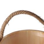 Restokki 6L Wooden Sauna Bucket for Spa Use