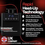 Portable Sauna with Infrared Light & Steamer