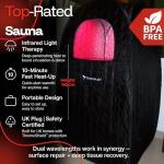 Portable Sauna with Infrared Light & Steamer