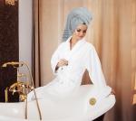 Utopia 8-Piece Luxury Towel Set in Cool Grey