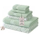 Trefoil Filigree 6-Piece Cotton Towel Set