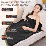 Portable Infrared Sauna Blanket for Detox and Relaxation