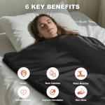 Portable Heated Sauna Blanket for Relaxation and Detox